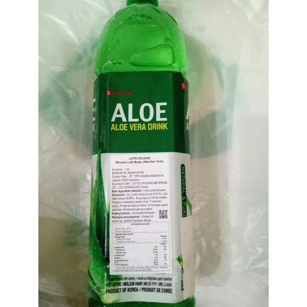 

Lotte aloe vera 1,5L