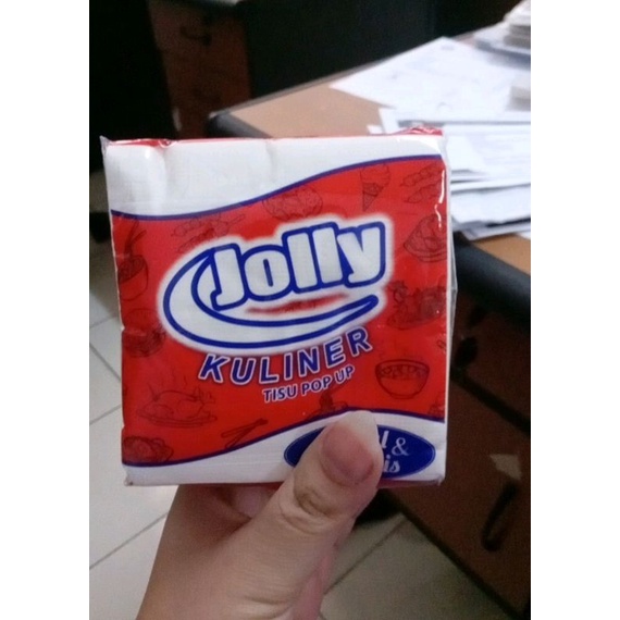 Tisu Jolly Pop Up / Tisu Kotak Mini / Tissue Segi empat
