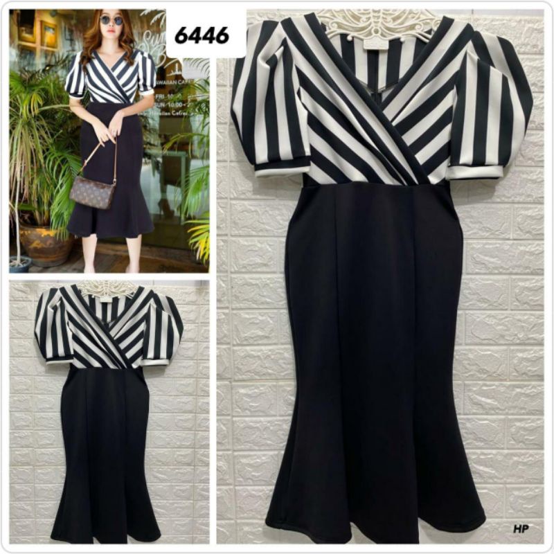 DRES WANITA SCUBA MV  6446 IMPORT