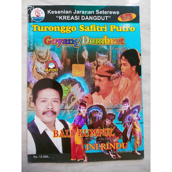 VCD original jaranan Turonggo Safitri Putro Bali kumpul