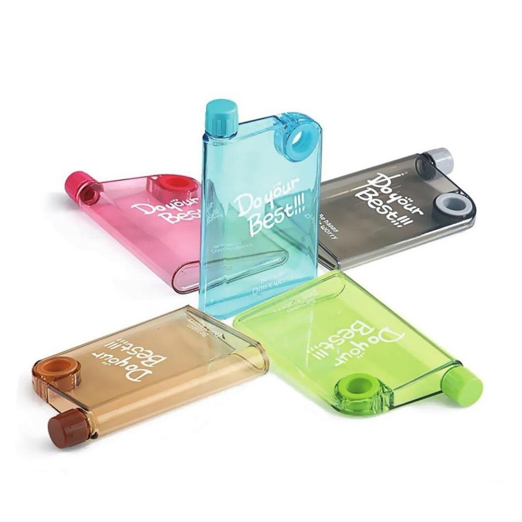 MemoBottle A5 Letter Botol Minum / Memo Bottle Slim Do Your Best 420ml