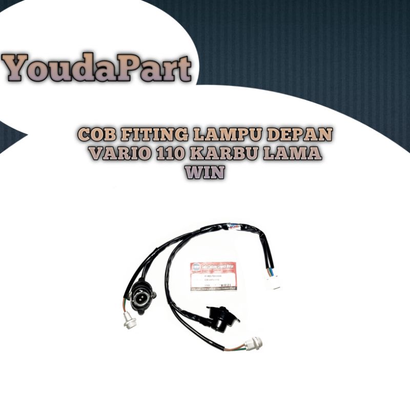Cob Socket Fiting Lampu Depan Honda Vario 110 Karbu Lama Win
