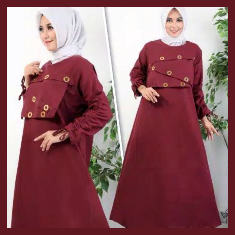 (GROSIR GAMIS)  KATUN RING EMAS 9 BUAH