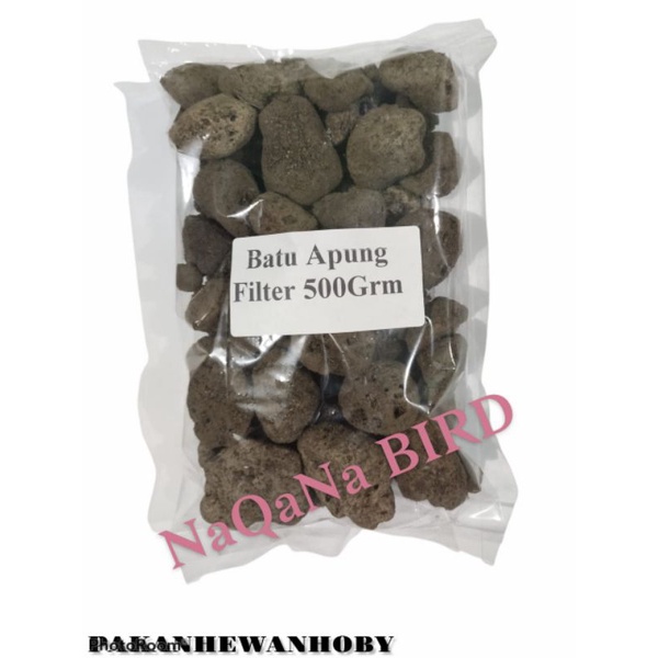 batu apung filter 500gr