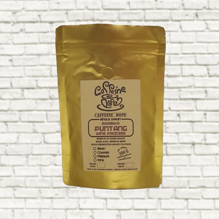 

Kopi Arabika Puntang WINE Process 200 Gram - Bean/Biji & Ground/Bubuk