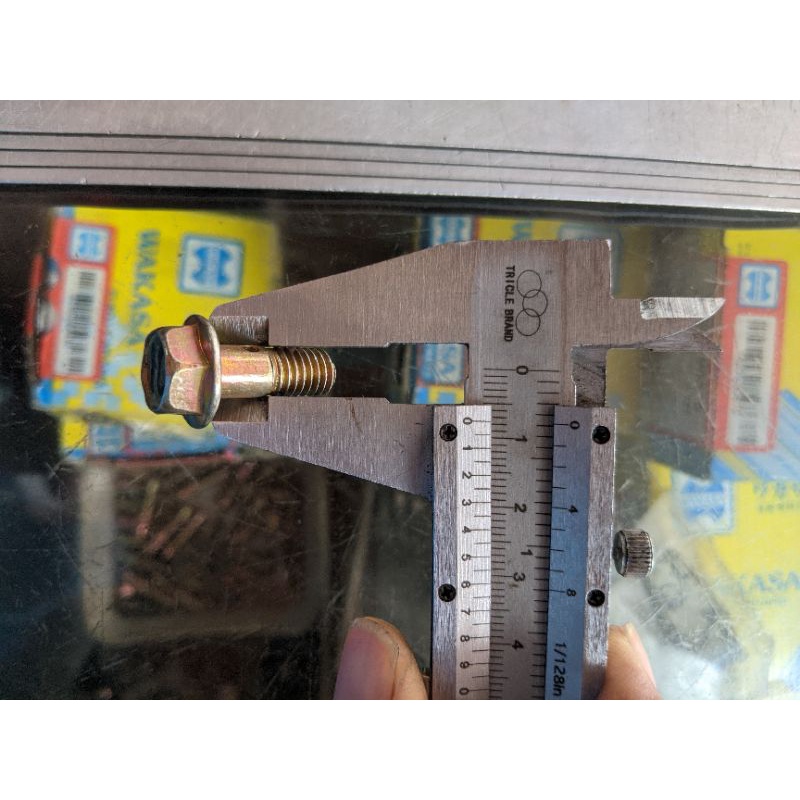 baut banjo baut solar oli m8 -- 8mm drat 1.25