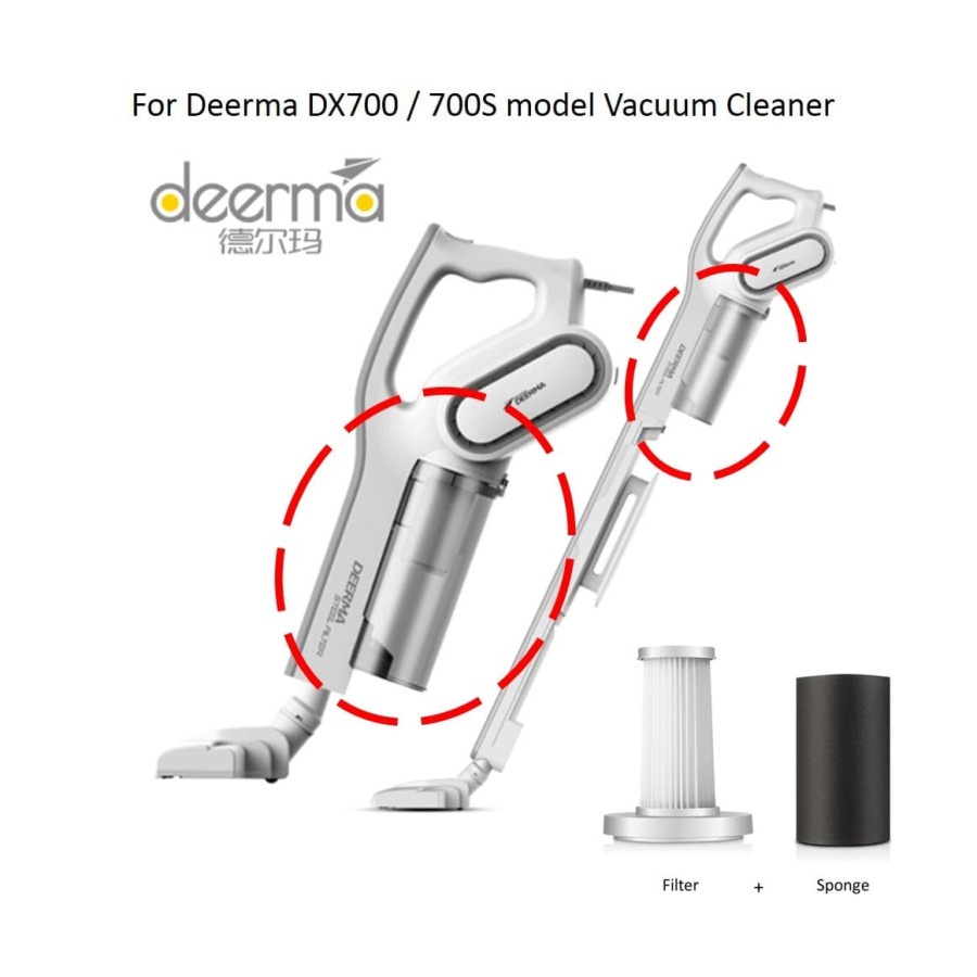 Deerma Vacuum Cleaner 2in1 DX700 / DX700S