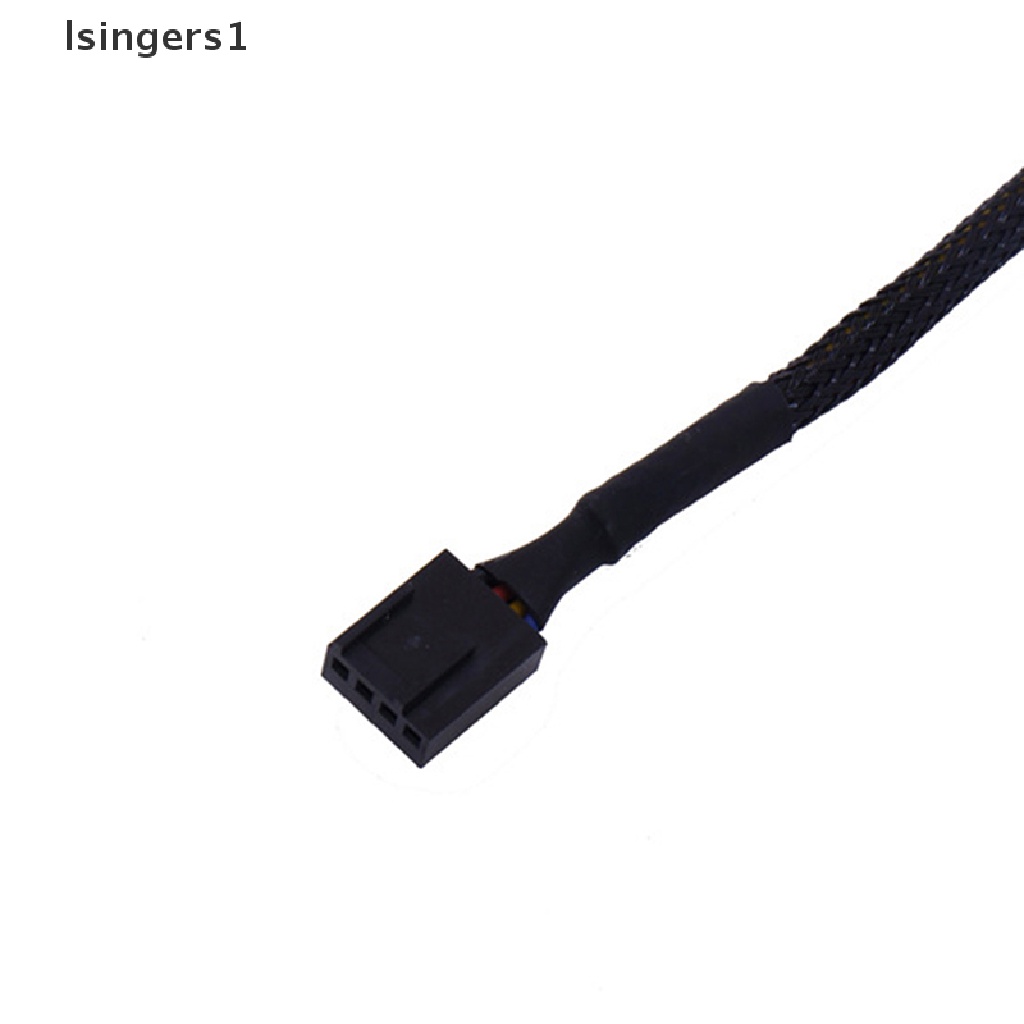 (lsingers1) Kabel Power PWM 4Pin / 3Pin Panjang 1.3ft 40cm Untuk Kipas Pendingin Komputer