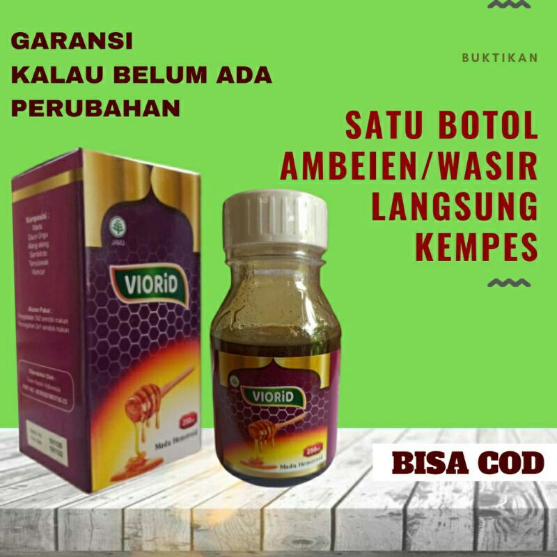 Viorid Madu Obat Ambeien Paling Ampuh Herbal Ambeyen Ampuh