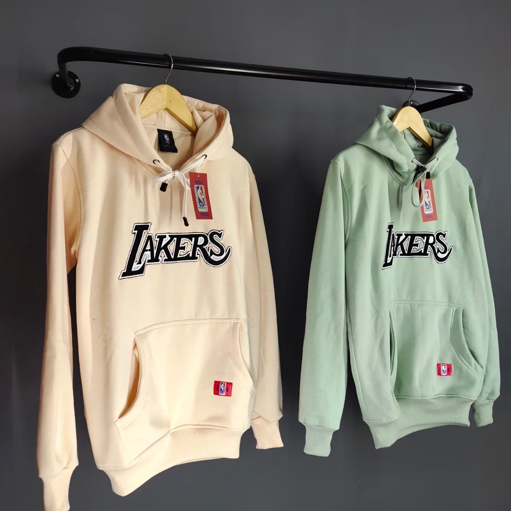 Jaket Sweater Hoodie Nike X LAKERS Full Bordir // Hoodie New Era X NBA LA LAKERS Premium Authentic