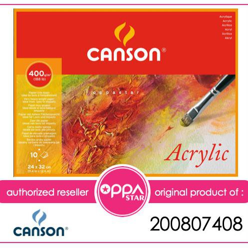 

Gaya Canson Acrylic 24 X 32 10 400 Watercolor Kertas Oil 200807408 Diskon