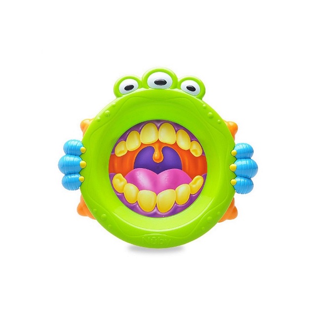 Nuby monster plate - piring makan anak