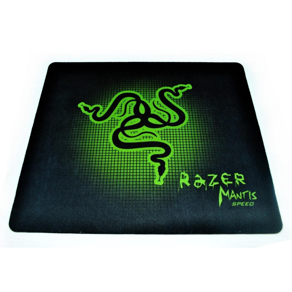 MOUSE PAD MOUSEPAD GAMING RAZER 25x21 CM - MOUSE PAD RAZER SEDANG MURAH