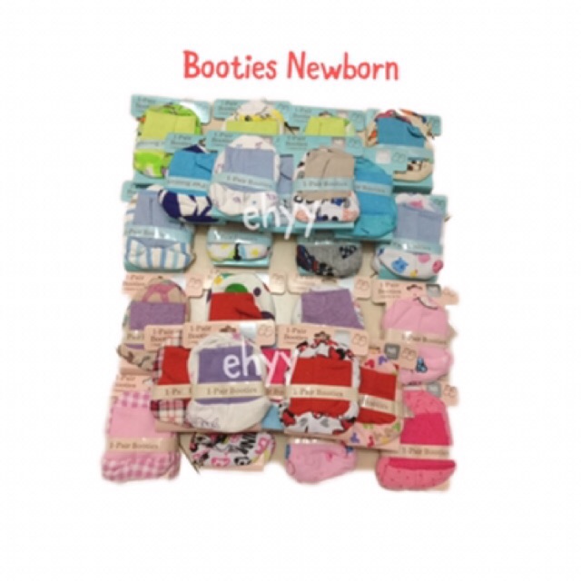 Booties Just To You Newborn / Sarung Kaki Bayi Baru Lahir (1psg)