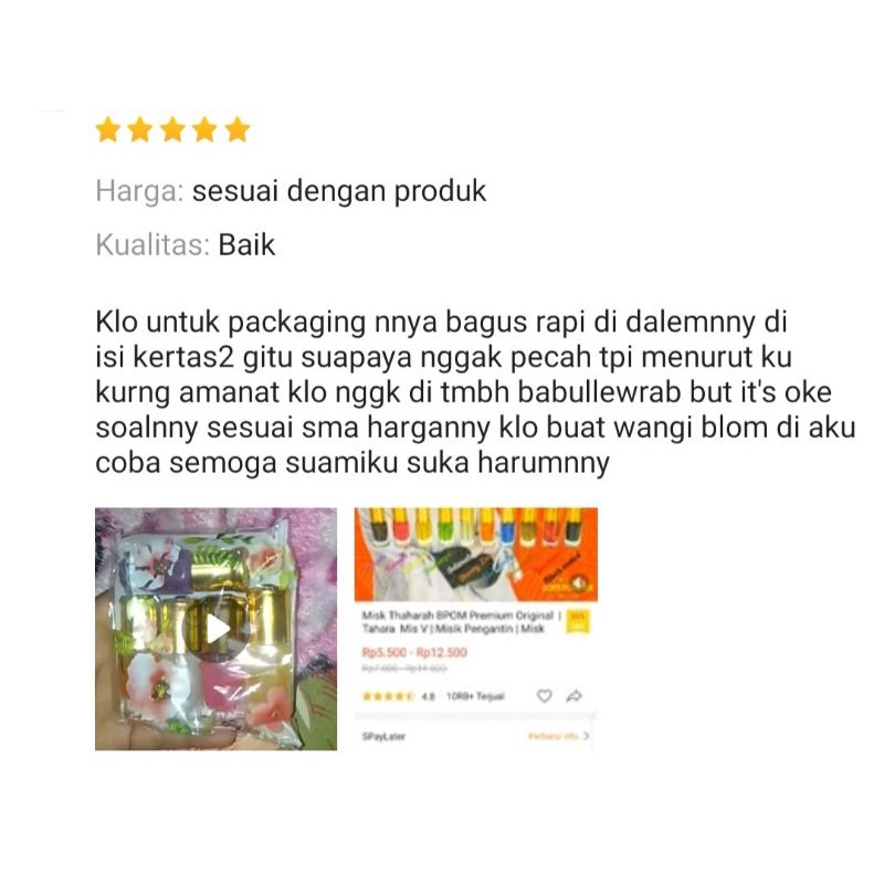 Misk Thaharah Kental Original Kuning Soft Premium