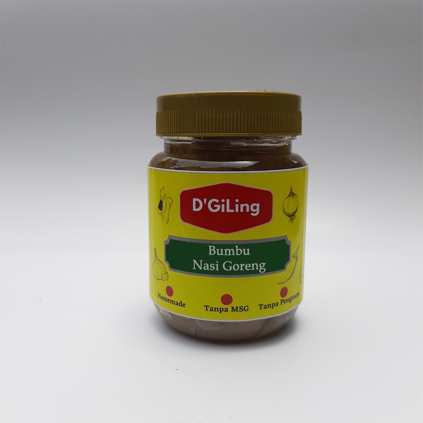 

Bumbu Nasi Goreng Praktis Enak D'Giling 200gram