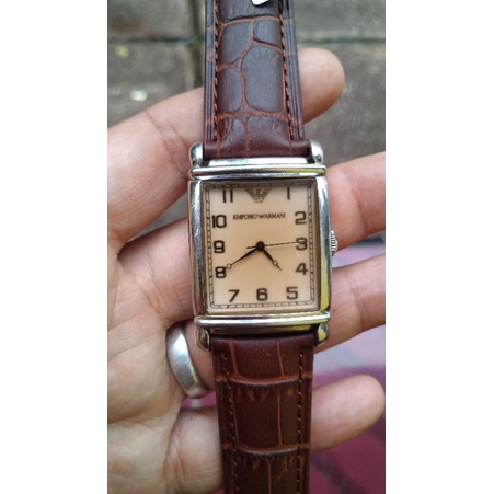 jam tangan emporio armani ar 0203 second bekas original