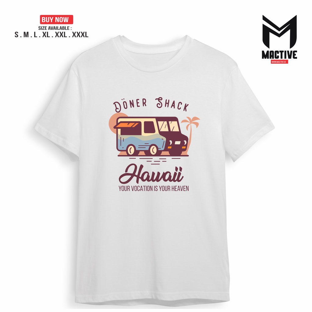 KAOS TSHIRT HAWAI SUMMER ADVENTURE OUTDOOR - KAOS DISTRO PRIA COTTON COMBED 30S KAOS ADVENTURE SABLO