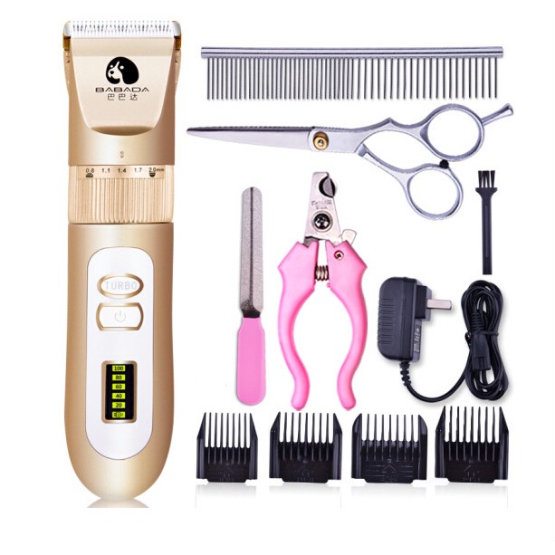 Alat Cukur Bulu Anjing Kucing Kelinci Universal Warna Biru Langit