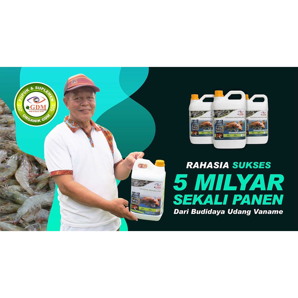 Nutrisi Perikanan dan Peternakan 1 Liter SOC GDM Original