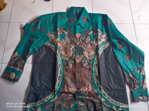Atasan Kemeja Panjang|batik Print|batik Puring|pakaian Pria Panjang|baju Distro Pria Murah