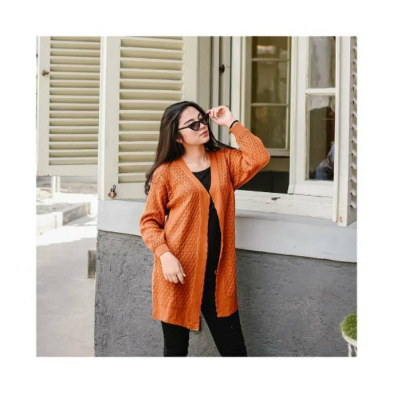 Buble Big Cardi Rajut Bagus