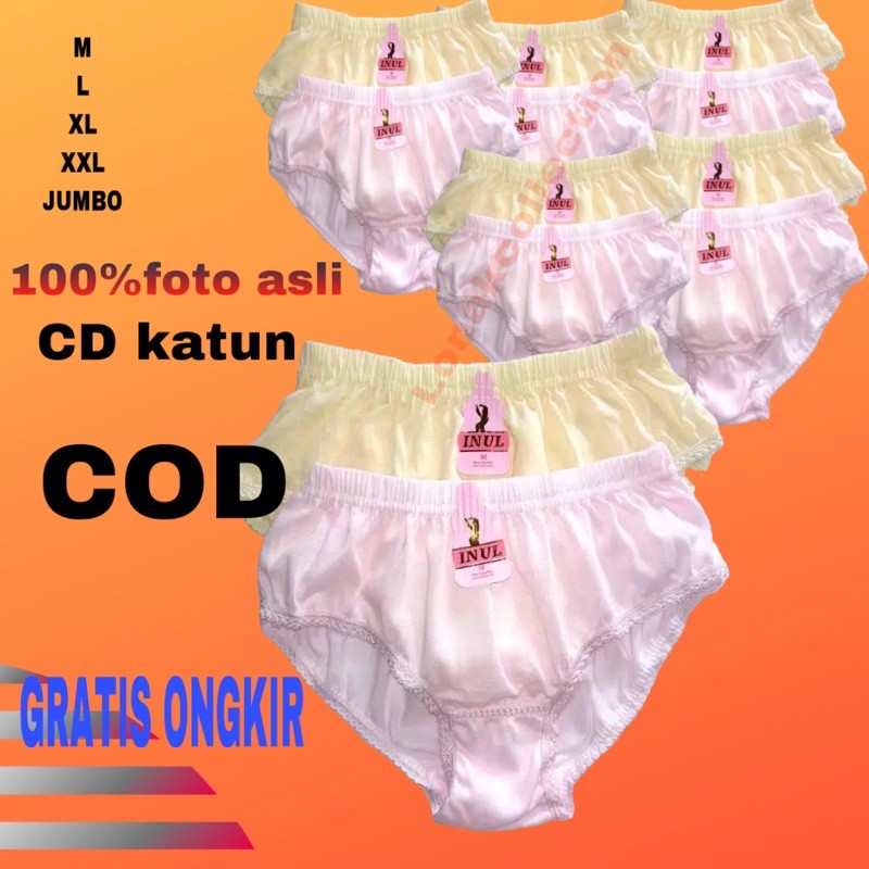 CD wanita jumbo murah| celana dalam katun perempuan/sempak anak cewek cancut cewe