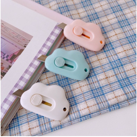

mini cutter bentuk awan warna pastel - mimimoist
