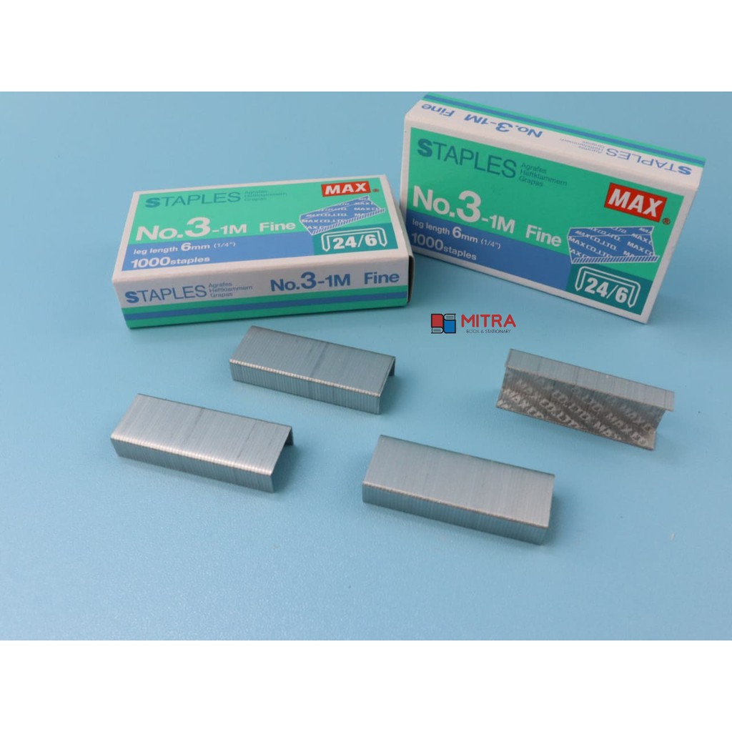 

Isi Refill Staples Max No.3 (24/6) Besar
