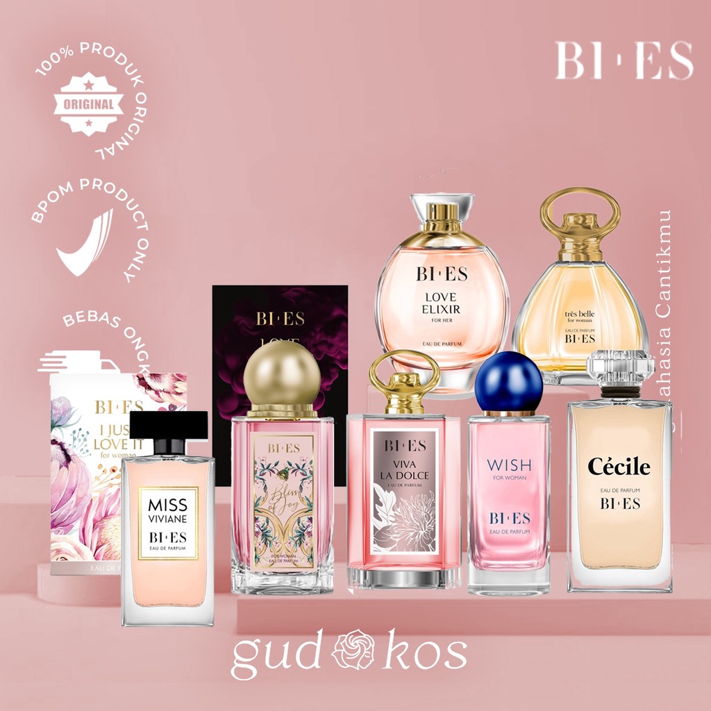 BIES Eau De Parfume EDP / Love Spell &amp; Enchanted Series - Parfume Wanita