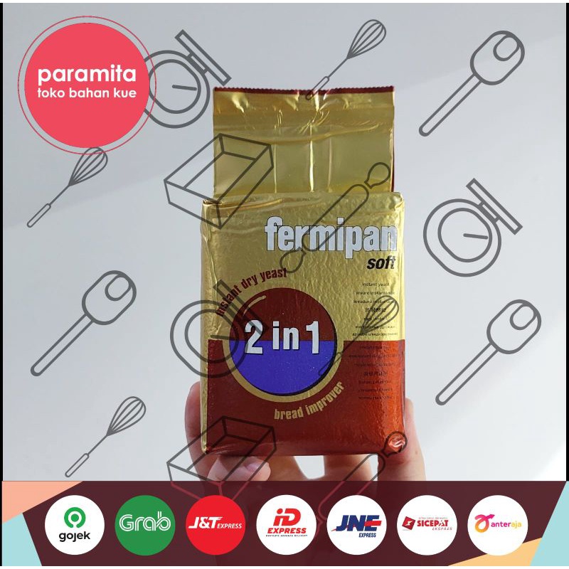 Fermipan Ragi Brown / 2in1 500 gr