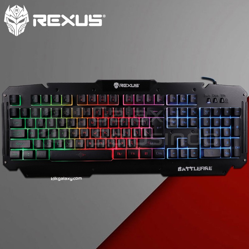 Rexus BATTLEFIRE K9D Backlit Floating Keys Gaming Keyboard