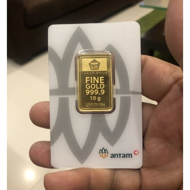 KHUSUS AREA JAKARTA SAYA ANTAR GRATIS ONGKIR BAYAR KETIKA SAYA SAMPAI EMAS ANTAM 10 GRAM ASLI CERTIE