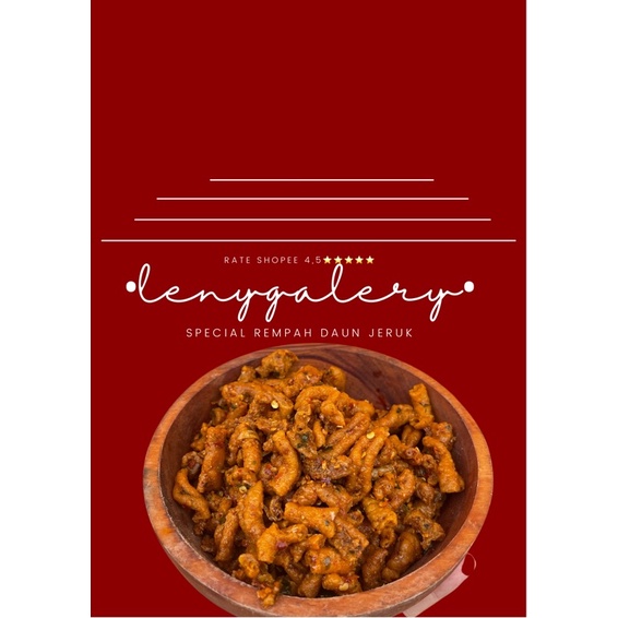 BASRENG DAGING PIPIH ASLI /EMPLOD/ SEBRING PEDAS DAUN JERUK (RENYAH ,TIDAK ALOT,TIDAK AMIS)-USUS daun jeruk