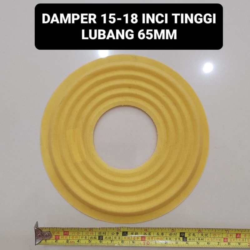 Damper Speaker 15 Inci Spull 65 MM Tinggi