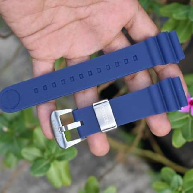Rubber Band Strap Seiko 22mm Turtle Monster Samurai tuna Bluenavi