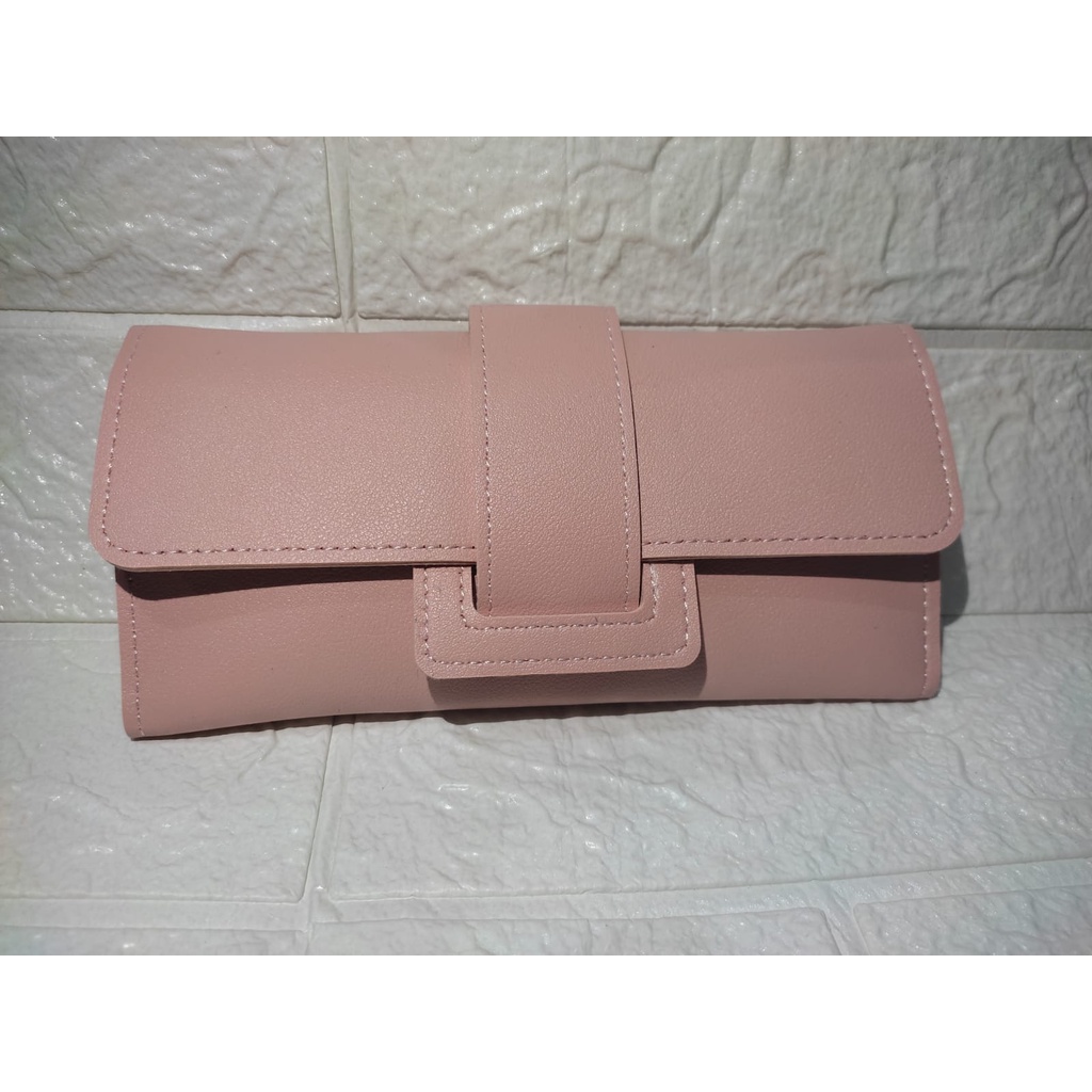 HANABI-dompet wanita SABRINA dompet lipat panjang dompet lipat kepang