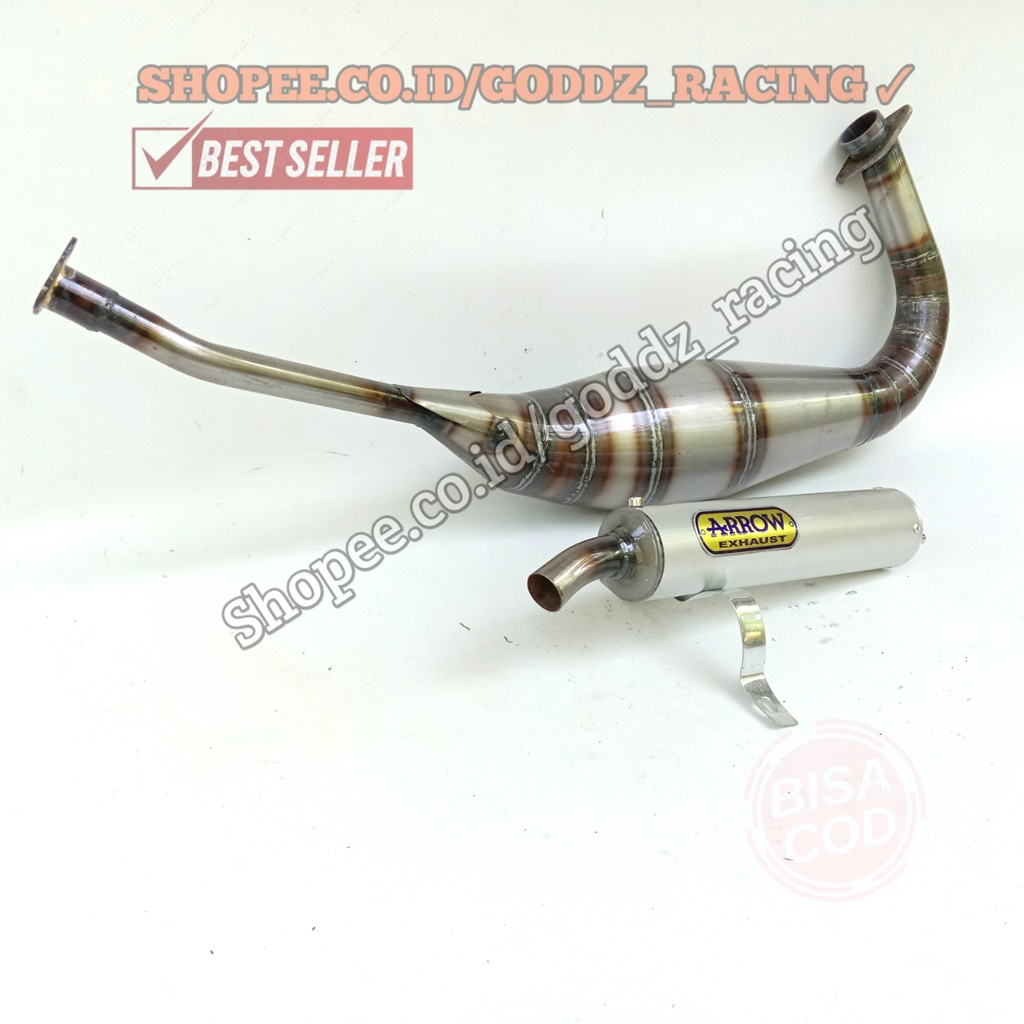 Knalpot kawasaki ninja r ninja rr ss arrow Galvanis