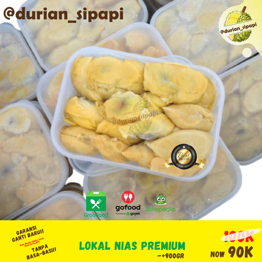 

Durian Kupas Medan Lokal Nias Premium - Duren Medan - Durian Sipapi