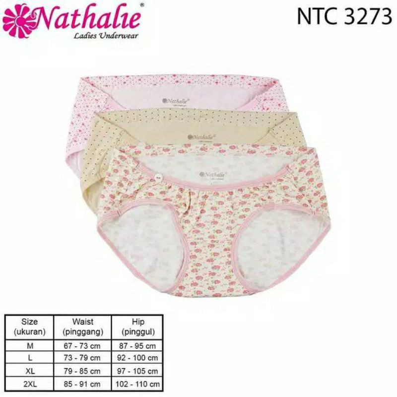 Celana dalam Maternity underwear Mini panty Nathalie NTC 3273