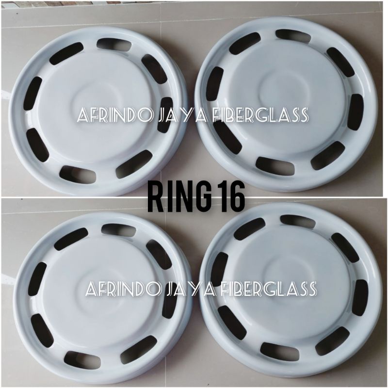 1set  wildop truk/bus/canter ring 16 warna putih