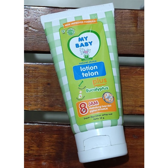 My Baby Lotion Telon Plus 50 Gram / Lotion Telon Anti Nyamuk Bayi 8 Jam  / Telon Lotion