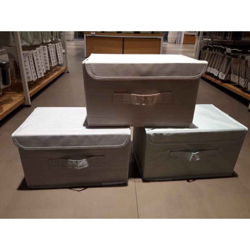 Jual Storage Box Kain Miniso Shopee Indonesia