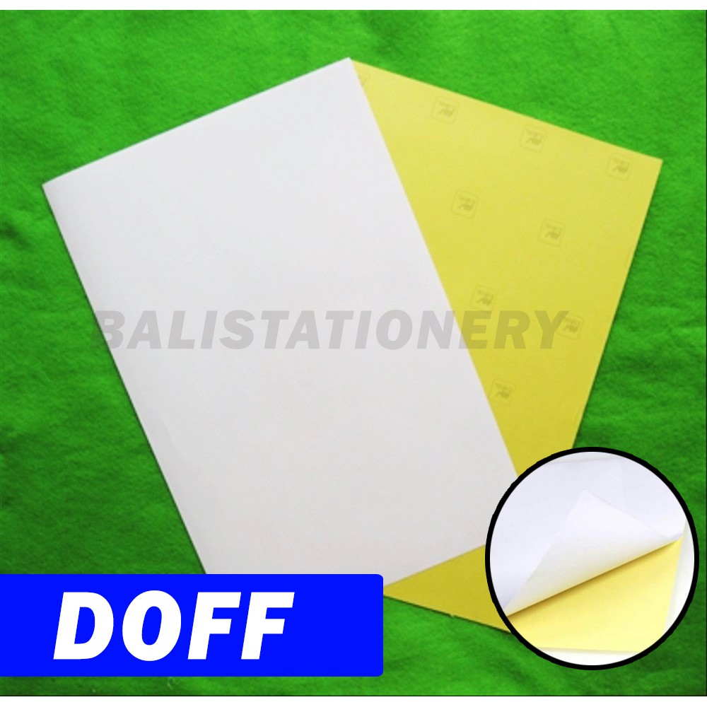 

Kertas Stiker / Sticker Doff CAMEL isi 10 lbr