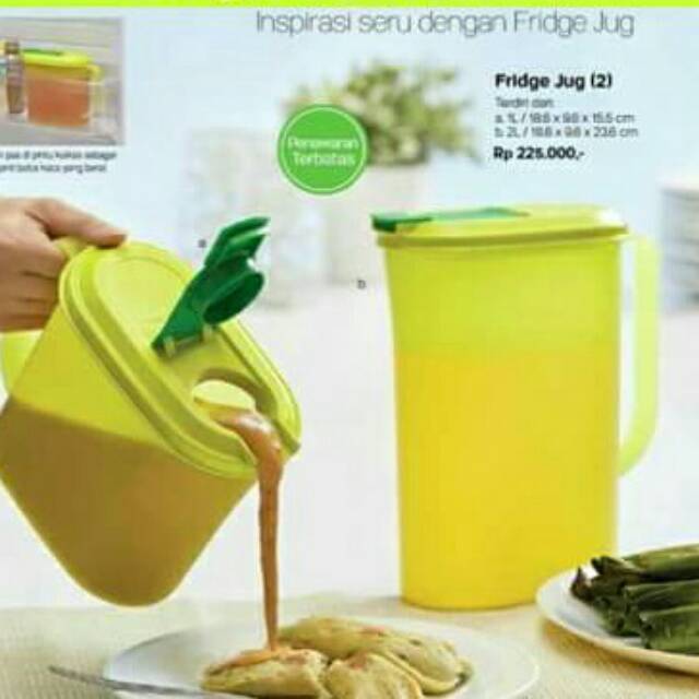 Tupperware Fridge Jug Eceran Shopee Indonesia