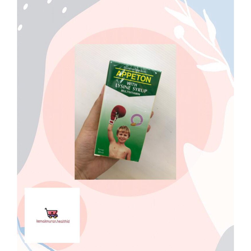 APPETON LYSINE SYR 60ML / VITAMIN ANAK