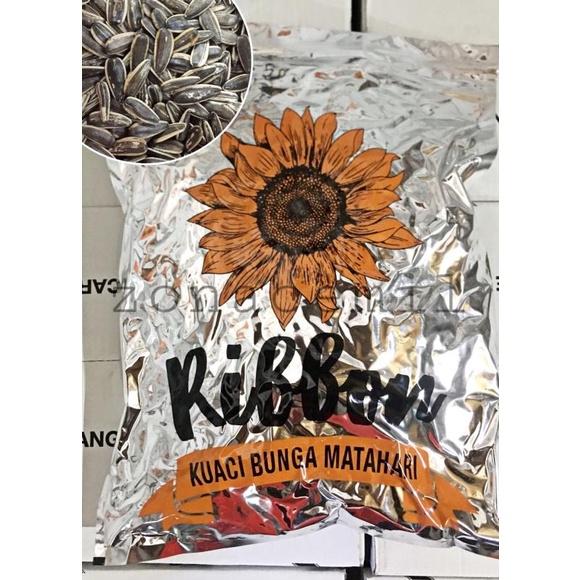 

KUACI RIBBON / KUACI BUNGA MATAHARI / KWACI RIBBON 1KG