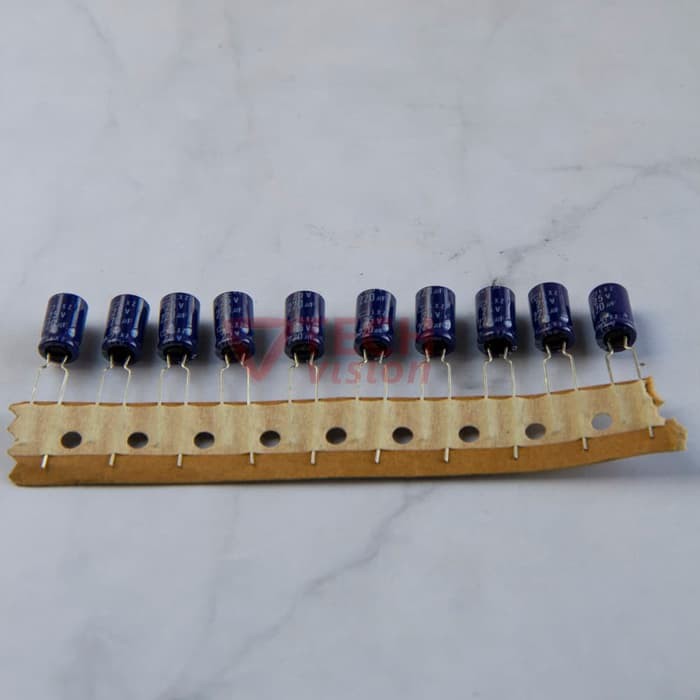 Kapasitor Elco 220uf - 25v 220uf25v 220uf/25v Capacitor