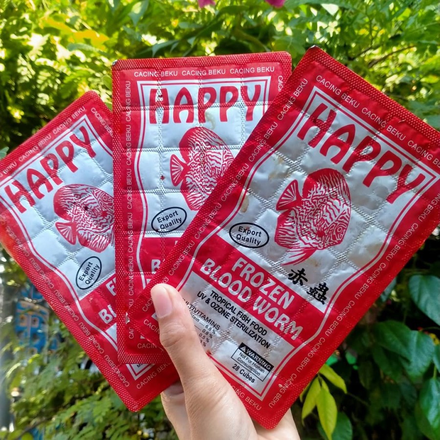 CACING BEKU HAPPY BLOOD WORM