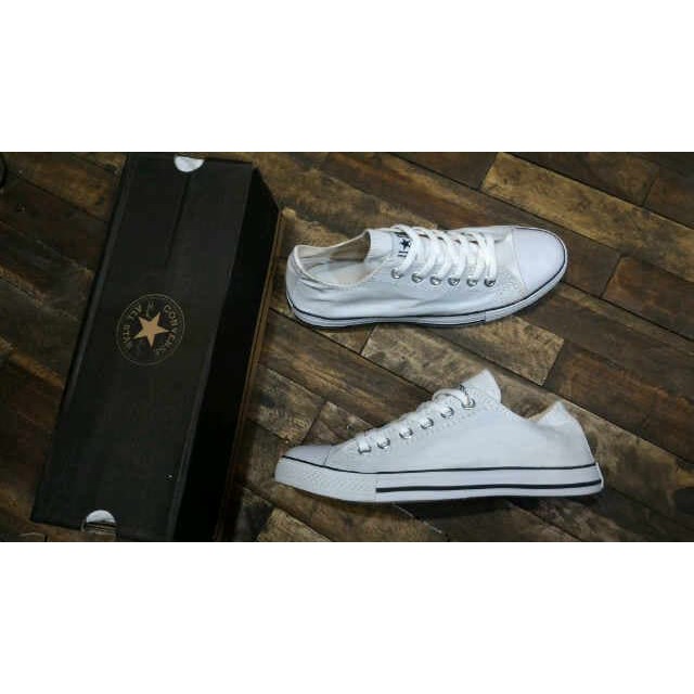SEPATU CASUAL WANITA CONVERSE SLIM WOMAN WWHITE PREMIUM 5 WARNA 36-40